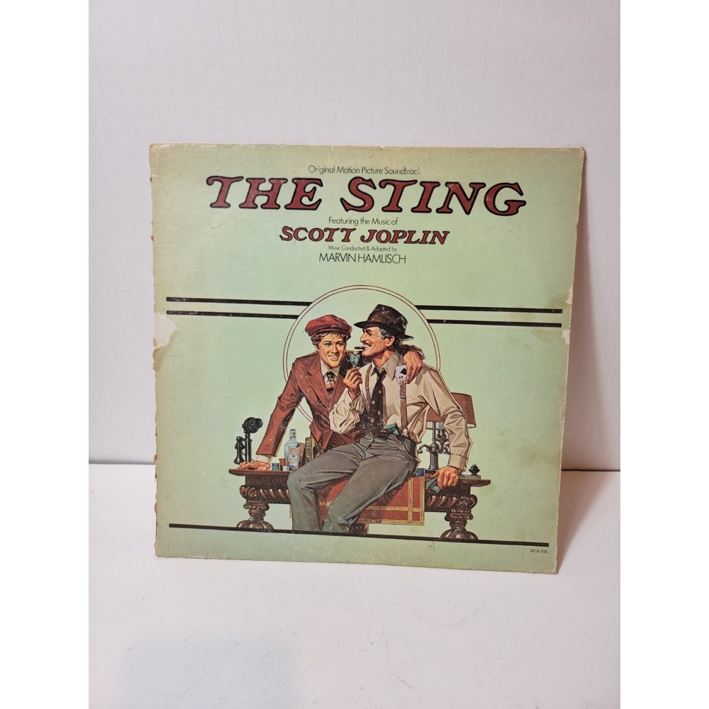 1973 The Sting Original Soundtrack Robert Redford Paul Newman Vinyl Record Album